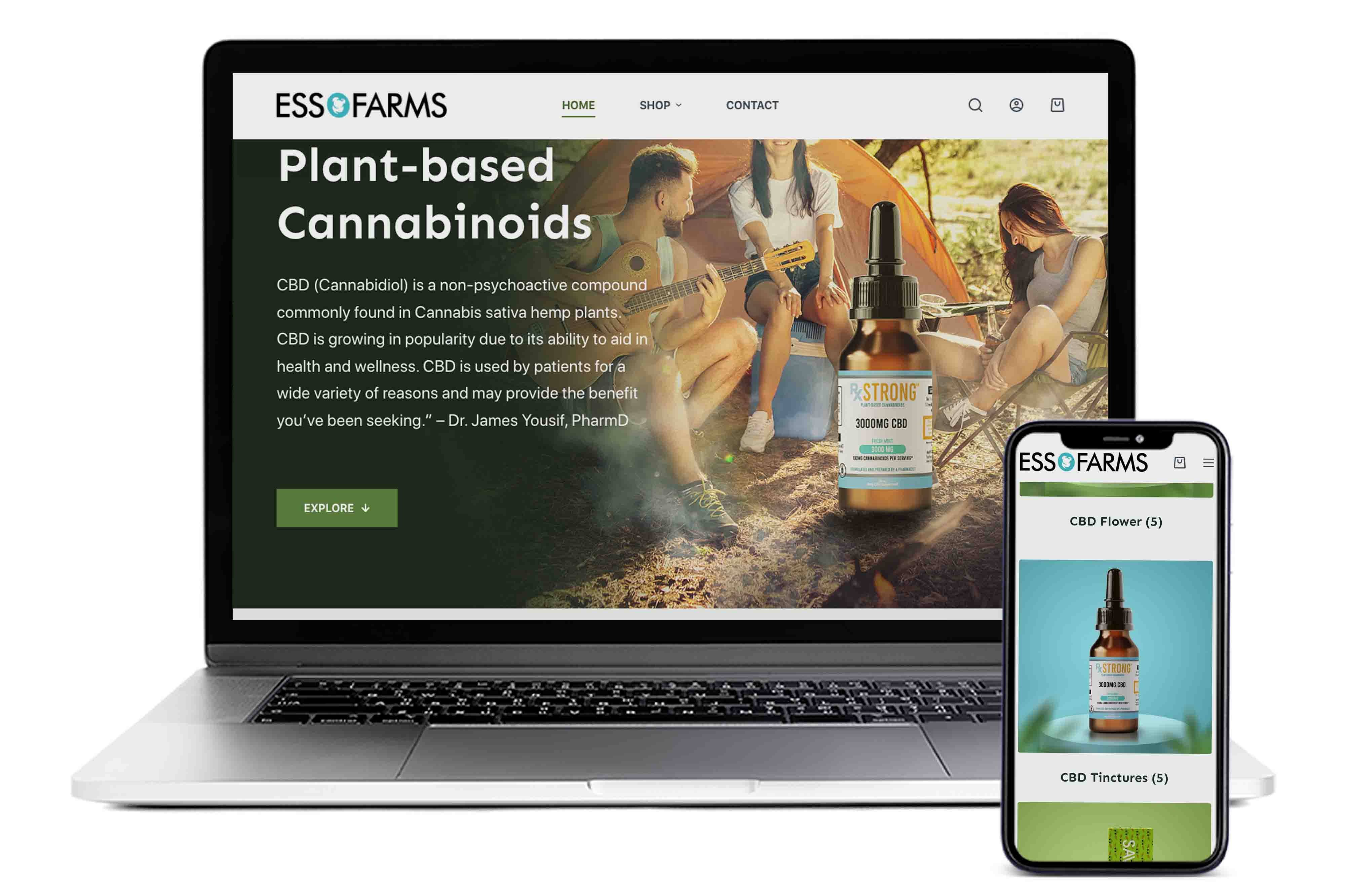 Essofarms Website