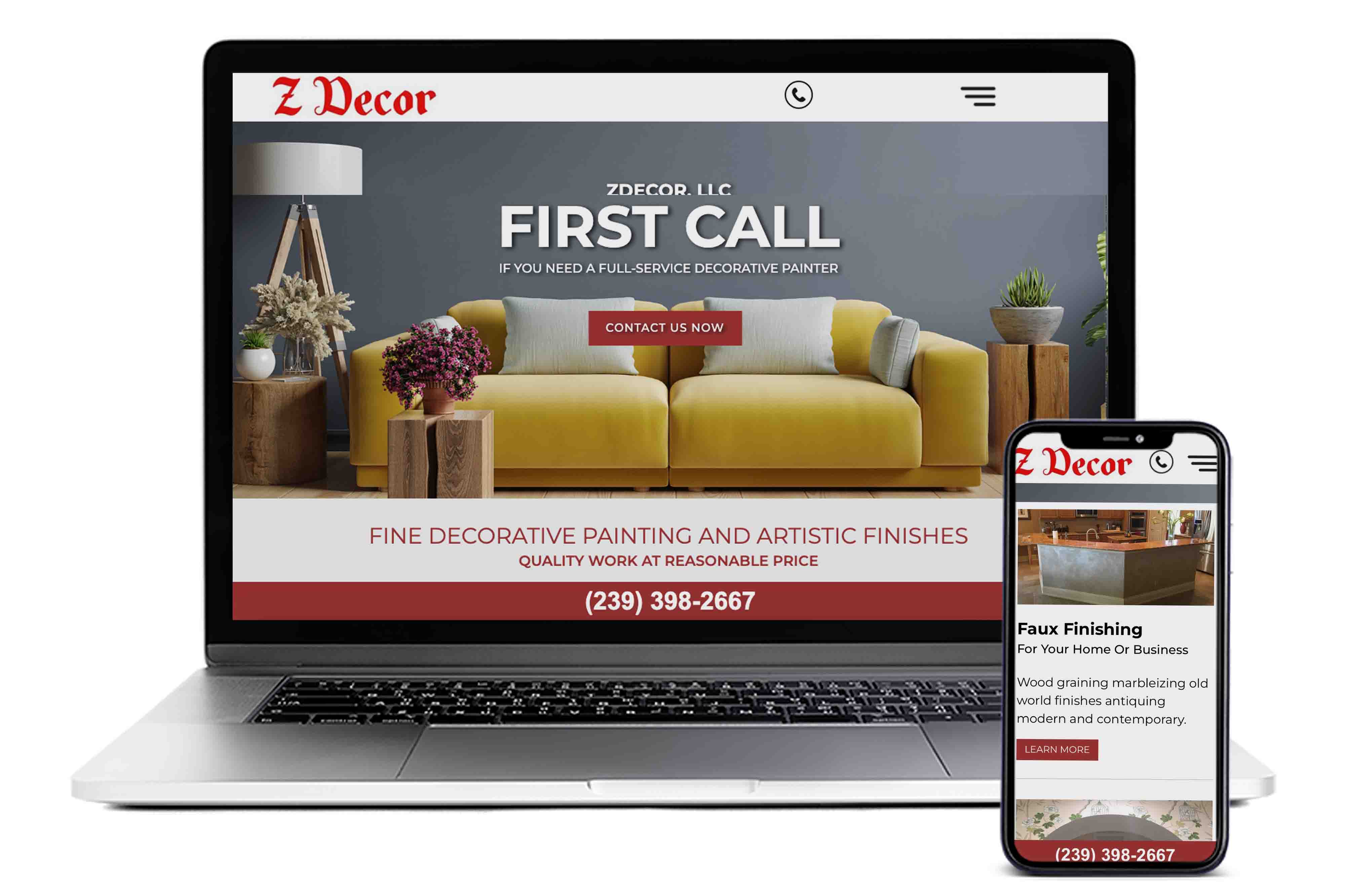 Z Decor Website