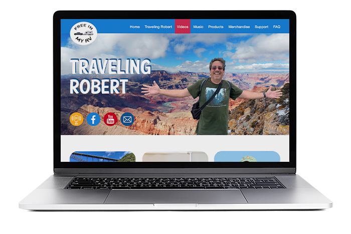 Traveling Robert Website